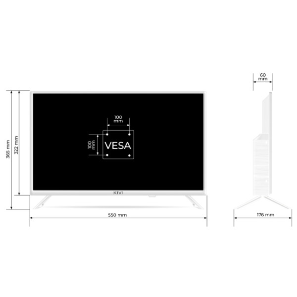 Фото - Телевизор KIVI 24H760QW