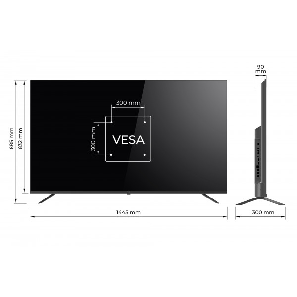Фото - Телевізор KIVI 65U730QB