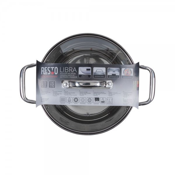 Фото - Каструля RESTO Libra 8 л (92006)
