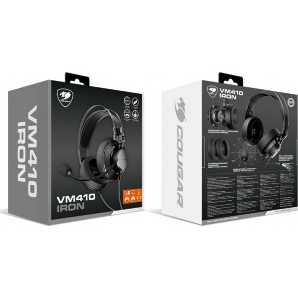 Фото - Гарнітура дротова ігрова Cougar VM410 Iron