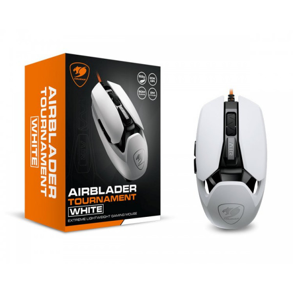 Фото - Миша дротова ігрова Cougar AirBlader Tournament White
