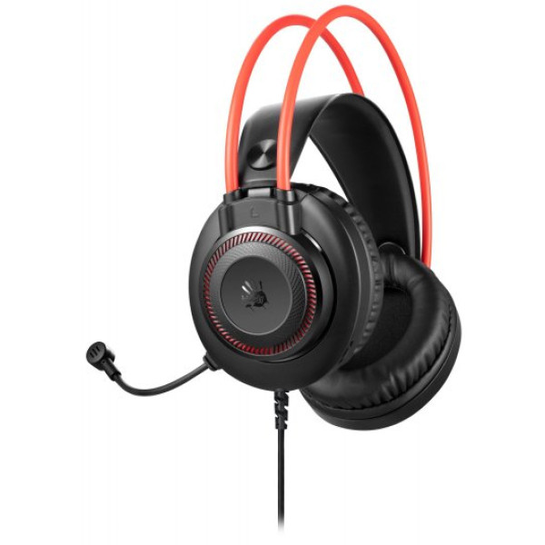 Фото - Гарнитура проводная игровая Bloody G200Q (Black+Red)