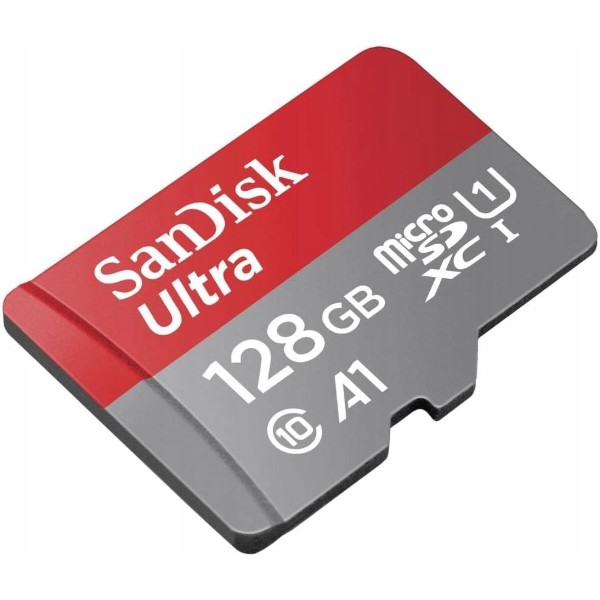 Фото - Карта пам'яті SanDisk microSDXC UHS-1 Ultra 128Gb class 10 A1 140Mb/s (SDSQUAB-128G-GN6IA)