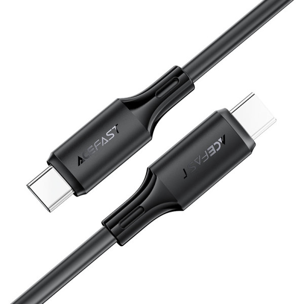 Фото - Кабель синхронізації даних AceFast C17-03 USB-C to USB-C Black (6974316284161)