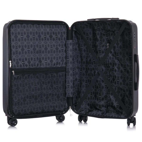 Фото - Валіза Semi Line M Black (T5854-2)