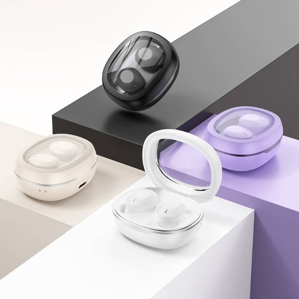 Фото - Навушники вкладиші бездротові TWS HOCO EQ3 Smart true wireless BT headset White (6931474798565)