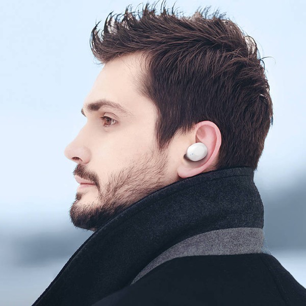 Фото - Навушники вкладиші бездротові TWS HOCO EQ3 Smart true wireless BT headset White (6931474798565)
