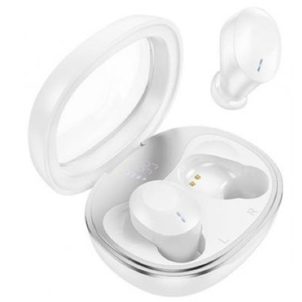 Фото - Навушники вкладиші бездротові TWS HOCO EQ3 Smart true wireless BT headset White (6931474798565) Фото - Навушники вкладиші бездротові TWS HOCO EQ3 Smart true wireless BT headset White (6931474798565)
