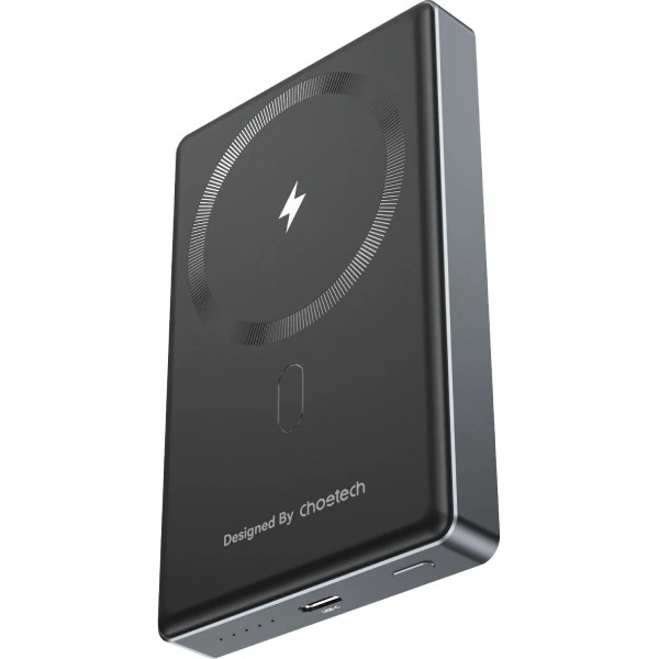 Фото - Батарея мобильная Choetech Magnetic Wireless 10000mAh 20W Black (B739-CCBK) Фото - Батарея мобильная Choetech Magnetic Wireless 10000mAh 20W Black (B739-CCBK)