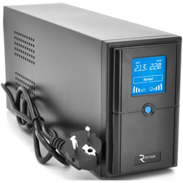 Фото - Источник бесперебойного питания Ritar E-RTM600 (360W) ELF-D (E-RTM600D)