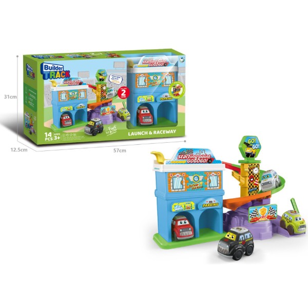 Фото - Игровой набор Builder Track Набор муниципальный центр с машинкой (099-3) Фото - Игровой набор Builder Track Набор муниципальный центр с машинкой (099-3)