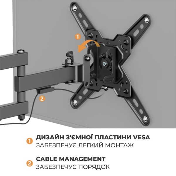 Фото - Крепление для телевизора iTECH LCD43B 13" - 43"