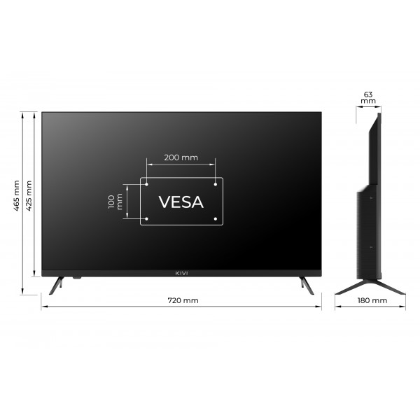 Фото - Телевізор KIVI 32H760QB
