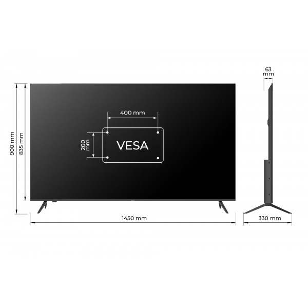 Фото - Телевизор KIVI 65U760QB