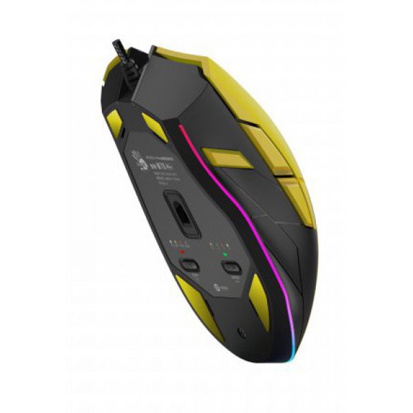 Фото - Мышь проводная игровая Bloody W70 Max (Punk Yellow)