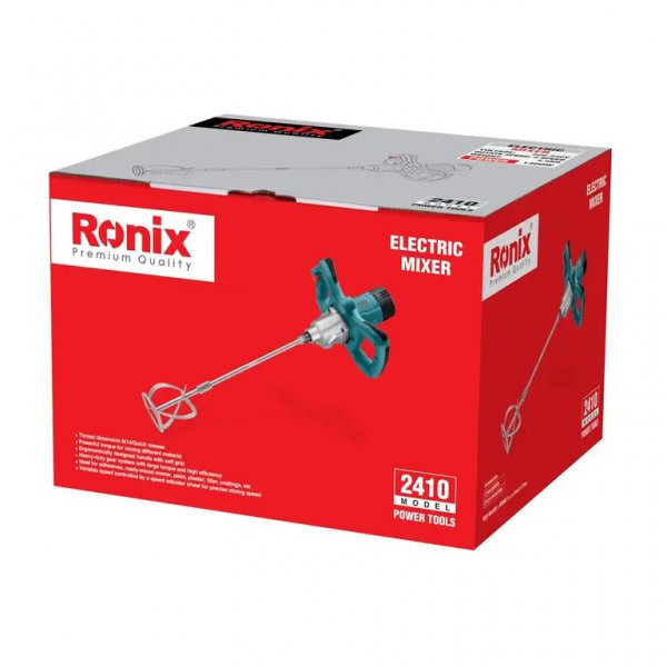 Фото - Міксер будівельний Ronix 1300Вт (2410)