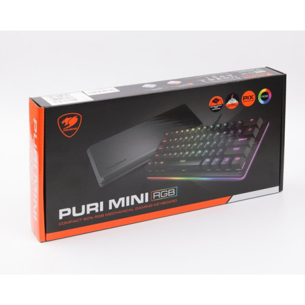 Фото - Клавиатура проводная игровая Cougar Puri Mini RGB