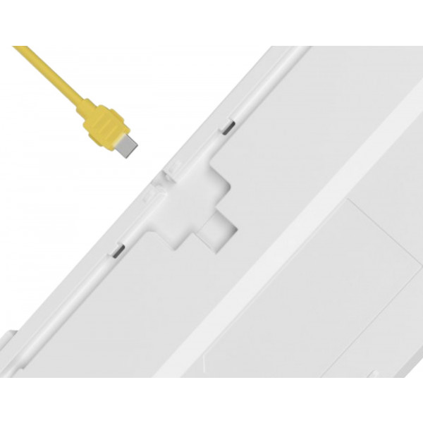 Фото - Клавиатура проводная игровая Bloody S87 (Energy White)