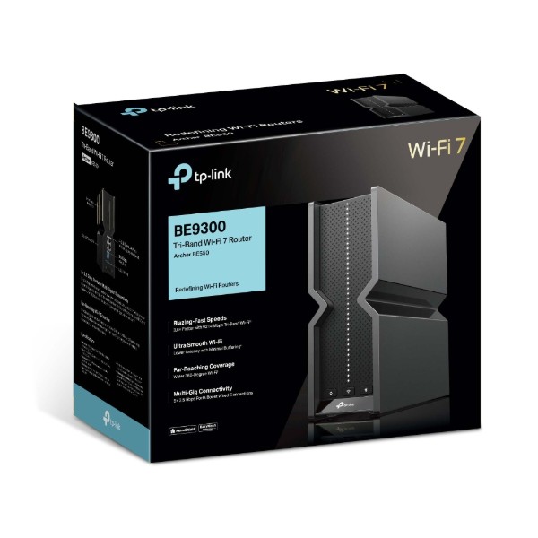 Фото - Маршрутизатор інтернет WiFi7 TP-Link Archer BE550