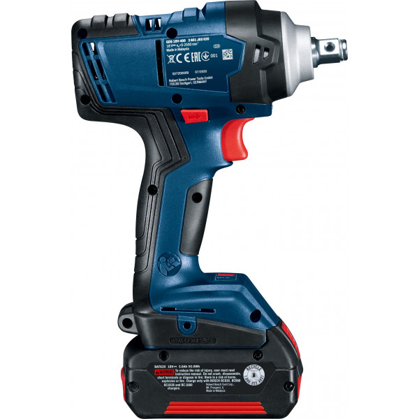 Фото - Гайковерт акумуляторний Bosch Professional GDS 18V-400 (0.601.9K0.020)