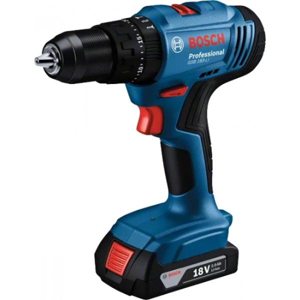 Фото - Дриль-шуруповерт Bosch GSB 183-LI (0.601.9K9.100)