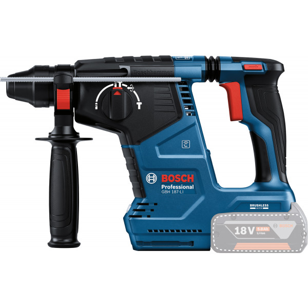 Фото - Перфоратор Bosch GBH 187-LI Professional (0.611.923.020)
