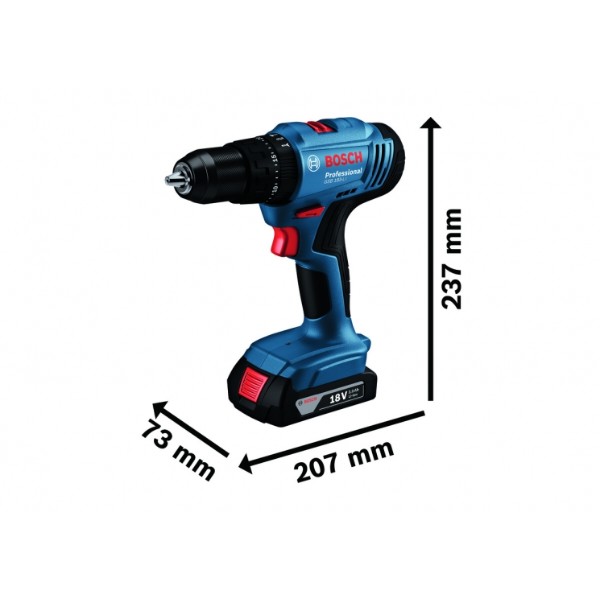 Фото - Дриль-шуруповерт Bosch GSB 183-LI (0.601.9K9.100)