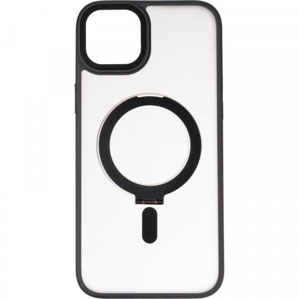 Фото - Чохол для смартфону Gelius Bumper Case MagSafe Stand for iPhone 15 Plus Black (94478)