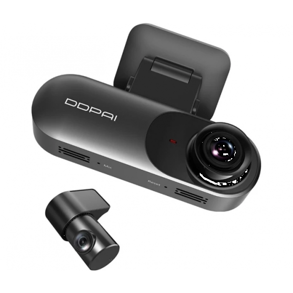 Фото - Відеореєстратор DDPai Dash camera Mola N3 Pro GPS Global version із камерою заднього виду