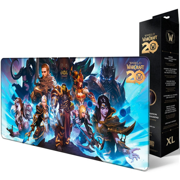 Фото - Коврик для мыши игровой Blizzard WORLD OF WARCRAFT 2th Anniversary XL (FBLMPWOW20ANN25XL)