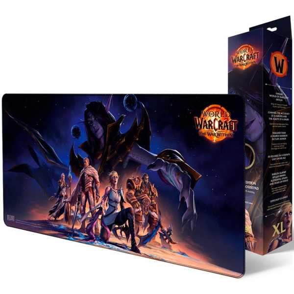 Фото - Коврик для мыши игровой Blizzard WORLD OF WARCRAFT The War Within XL (FBLMPWOWTWRWT25XL)