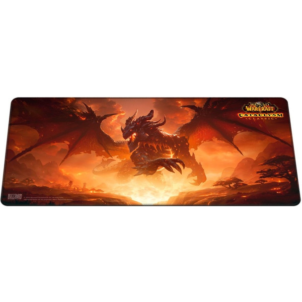 Фото - Коврик для мыши игровой Blizzard WORLD OF WARCRAFT Classic: Cataclysm Deathwing XL (FBLMPWOWCATDW25XL)