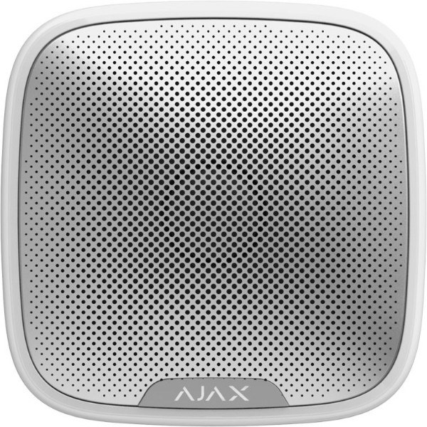 Фото - Бездротова вулична сирена Ajax StreetSiren White (000001159) Фото - Бездротова вулична сирена Ajax StreetSiren White (000001159)