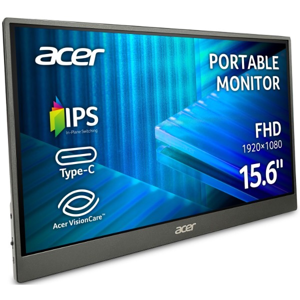 Фото - Монитор Acer PM161QBbmiuux Black (UM.ZP1EE.B02)