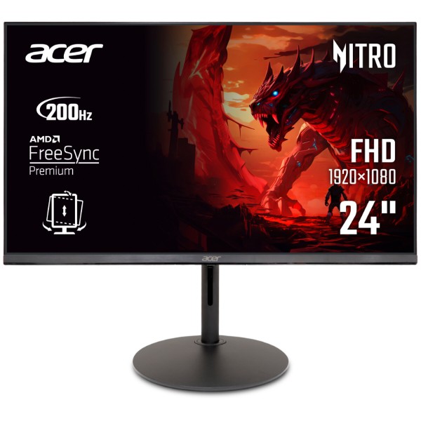 Фото - Монитор игровой Acer Nitro XF240YX1biiph (UM.QX0EE.105) Black