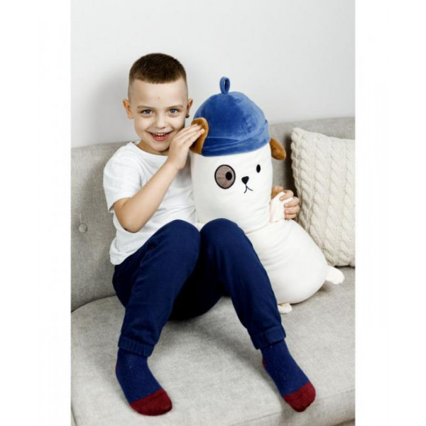 Фото - Подушка декоративна Прованс обіймашка Собака 55х20 см (028910)