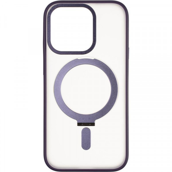 Фото - Чохол для смартфону Gelius Bumper Case MagSafe Stand for iPhone 14 Pro Violet (92871)