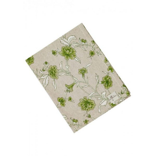 Фото - Серветка для сервірування Прованс Цветы зеленые 35х45 см (031522)