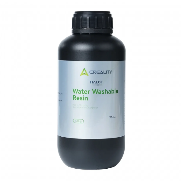 Фото - Гумовий фотополімер Creality HALOT Water Washable Resin 1 кг (3302010051) Фото - Гумовий фотополімер Creality HALOT Water Washable Resin 1 кг (3302010051)