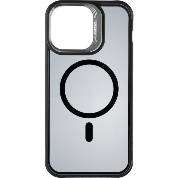 Фото - Чехол для смартфона Gelius Elegant Bumper Case Camera stand MagSafe for iPhone 15 Black (98619)