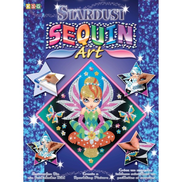 Фото - Набір для творчості з паєток Sequin Art Stardust Фея (SA1315)