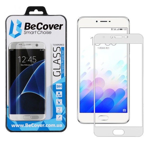 Фото - Захисне скло для смартфону BeCover for Meizu X White (701169) Фото - Захисне скло для смартфону BeCover for Meizu X White (701169)