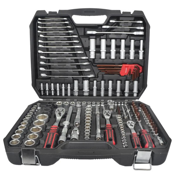 Фото - Набор инструментов Haisser 1/2" i 3/8" i 1/4" 150 ед. (70232)