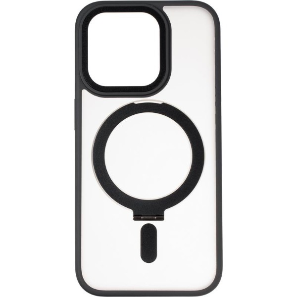 Фото - Чохол для смартфону Gelius Bumper Case MagSafe Stand for iPhone 15 Pro Black (94472)