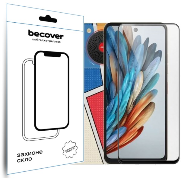 Фото - Захисне скло для смартфону BeCover for Nubia Music Black (711974)