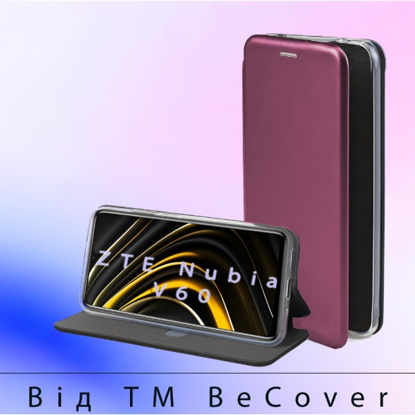 Фото - Чехол для смартфона BeCover Exclusive for Nubia V60 Red Wine (712191)