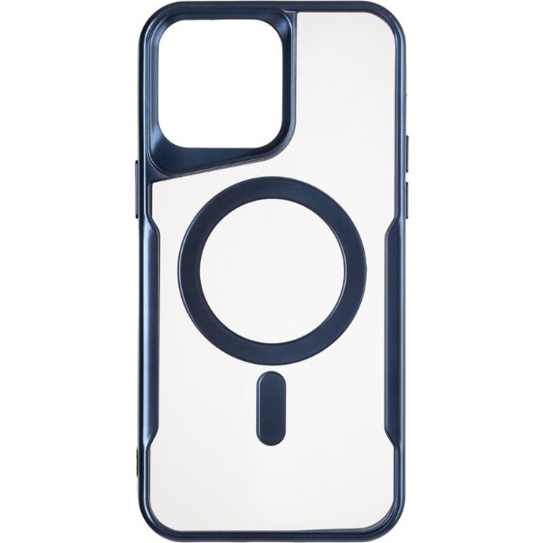 Фото - Чехол для смартфона Gelius Casual Frame Case MagSafe for iPhone 15 Pro Max Deep Blue (98548)