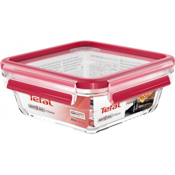 Фото - Ємність для зберігання Tefal N1041410 MASTERSEAL GLASS 0,8 л