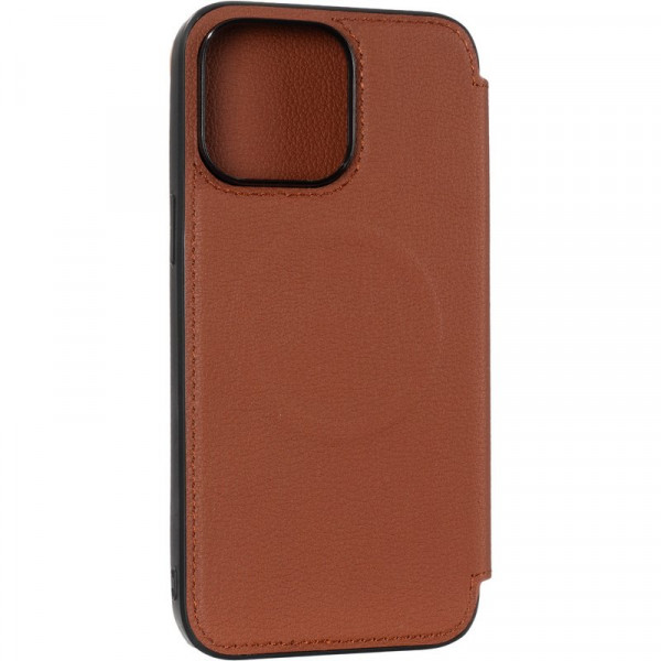 Фото - Чохол для смартфону Gelius Premier Book Case Magsafe for iPhone 15 Individual Brown (98639)