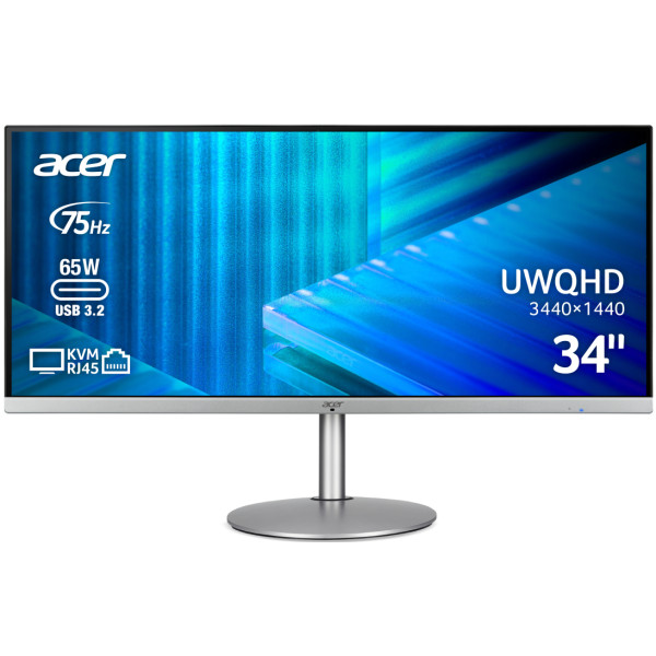 Фото - Монитор Acer CB342CUsemiphuzx (UM.CB2EE.016) Silver